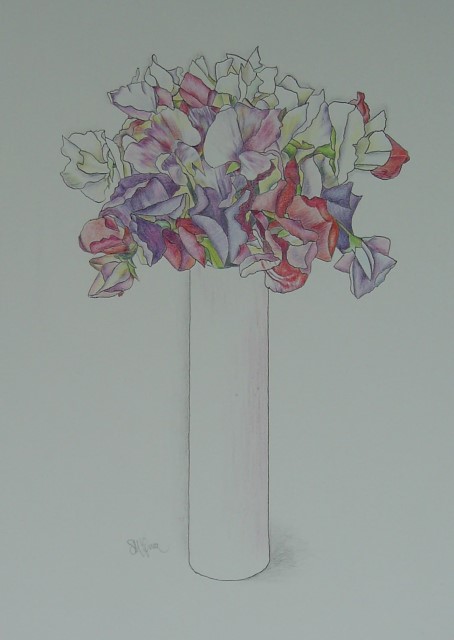 Bright Sweet Peas 2